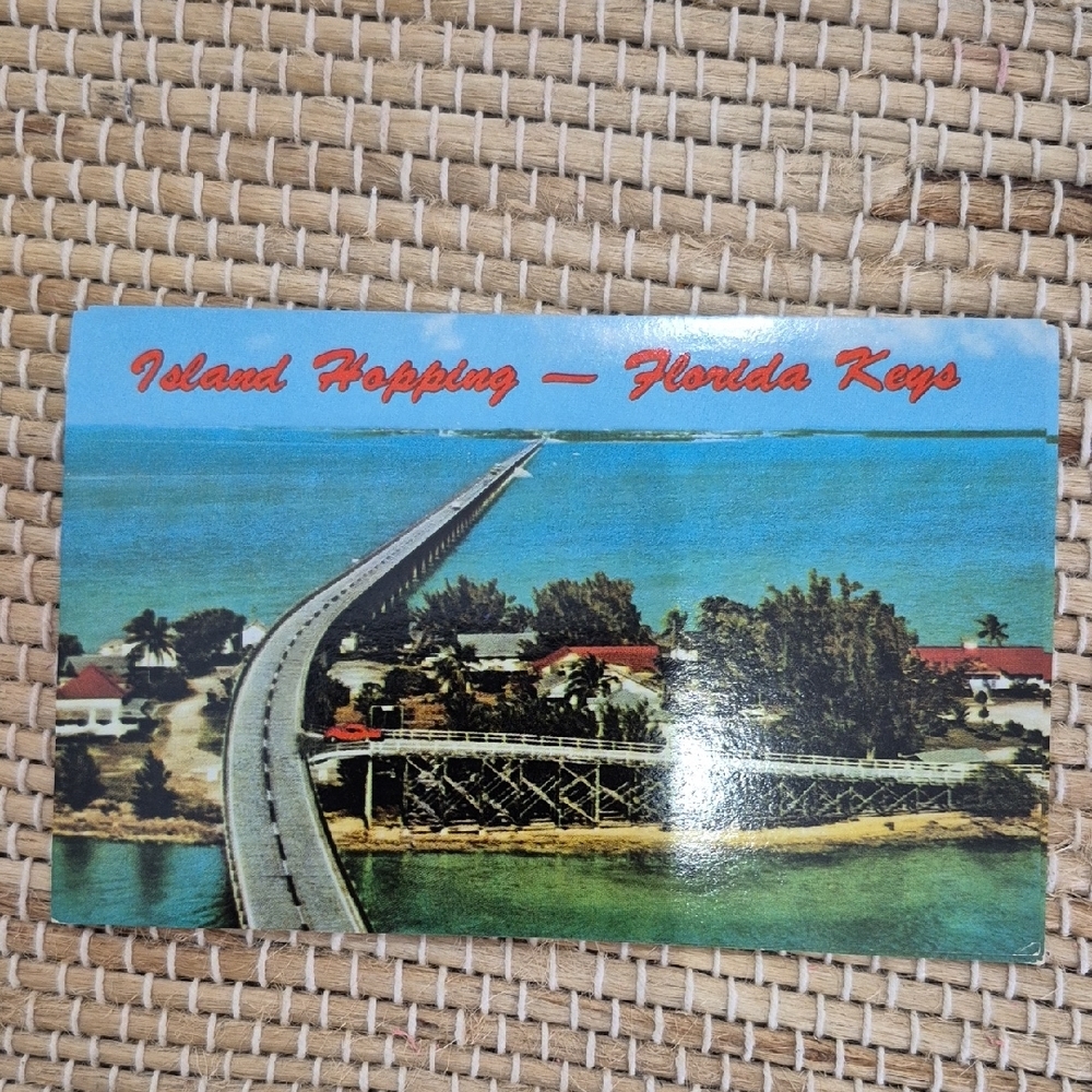 Vintage Florida Keys Post Card